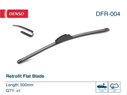 Щітка склоочис. 500 безкаркасна (вир-во Denso) DENSO DFR-004