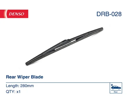 Щітка склоочис.280 мм скла заднього (вир-во Denso) DENSO DRB-028