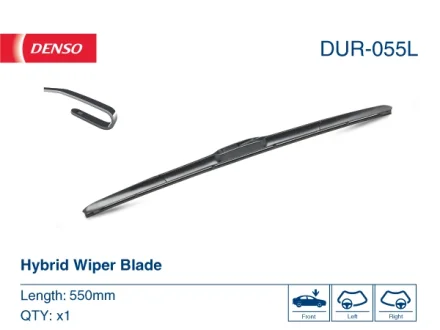 Щітка склоочис. 550 гібридна (вир-во Denso) DENSO DUR-055L