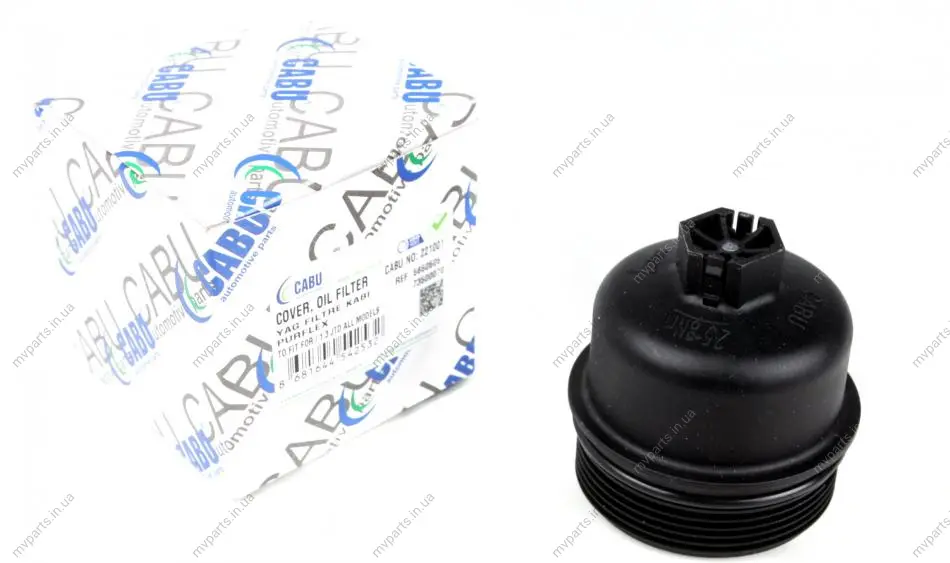 Кришка фільтра масляного Opel Astra H/Combo 1.3JTD 04- (п-во cabu) DP DP Group 221001 (фото 1)