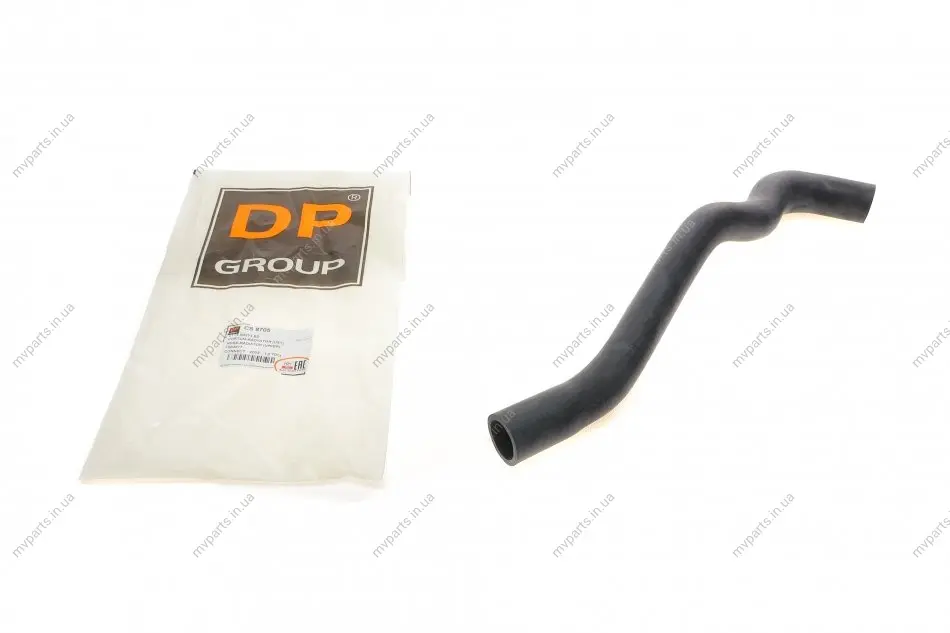 Патрубок радіатора Ford Transit Connect 1.8Di/TDCi 02-13 DP CS 8705 DP Group CS-8705 (фото 1)