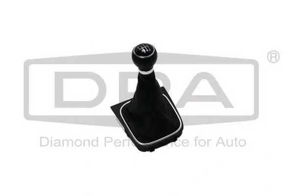 Рукоятка важеля КПП VW Golf V/VI 03-13 (+ чохол) DPA 87110767402 (фото 1)