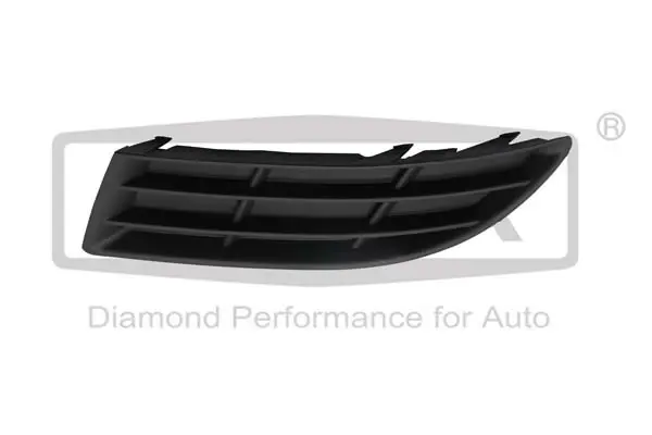 Вставка бампера (без протитуманки) Skoda Fabia/Roomster 06-15 (L) DPA 88071192002 (фото 1)