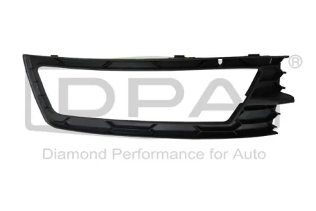 Вставка бампера (під протитуманку) Skoda Rapid 12-19 (R) DPA 88071254502