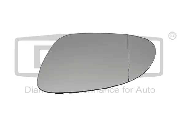 Скло дзеркала Skoda Yeti 09-17 (L) (хром) DPA 88571229002 (фото 1)