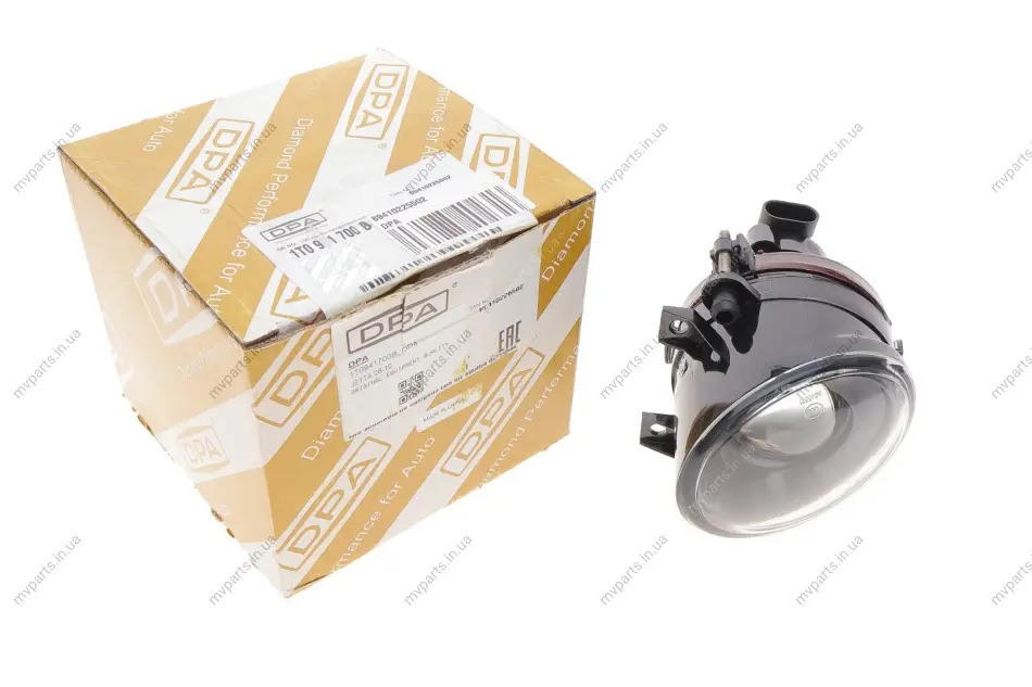 Фара протитуманна VW Amarok/Golf V 2.0 TDI 04-22 (R) DPA 89410225502 (фото 1)