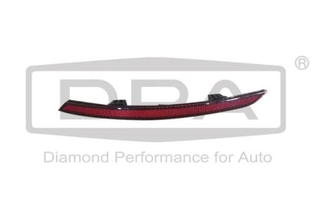 Світловідбивач бампера (заднього) VW Polo 10- (L) DPA 99451818802