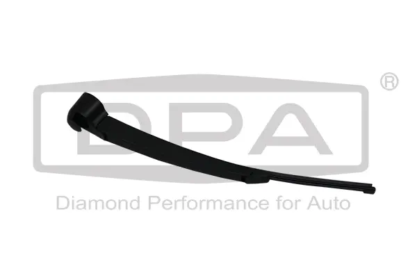 Важіль склоочисника (задній) VW Golf V/Passat 01-14 (+ щітка) DPA 99550946602 (фото 1)