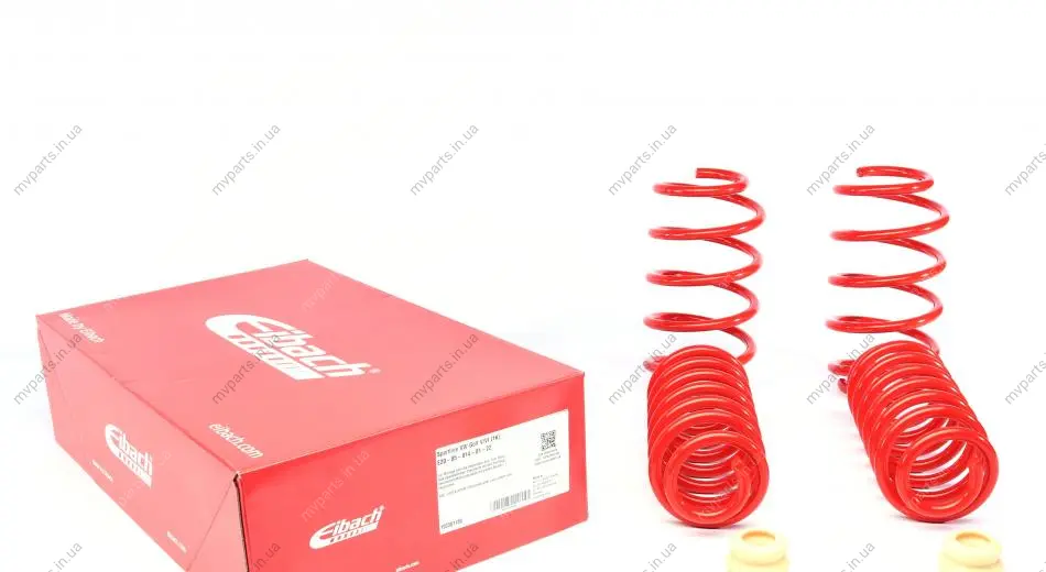 Комплект пружин (Sportline) VW Golf V/VI 03-12 (4 шт.) EIBACH E20-85-014-01-22 (фото 1)