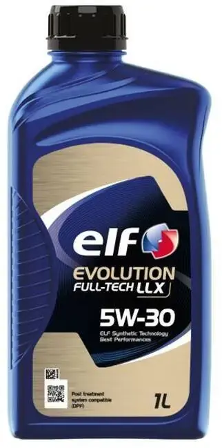 Олива моторна Evolution FULL-TECH LLX 5W-30 (Каністра 1л) ELF 213905 (фото 1)