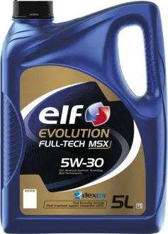 Олива моторна Evolution FULL-TECH MSX 5W-30 (Каністра 5л) ELF 213932