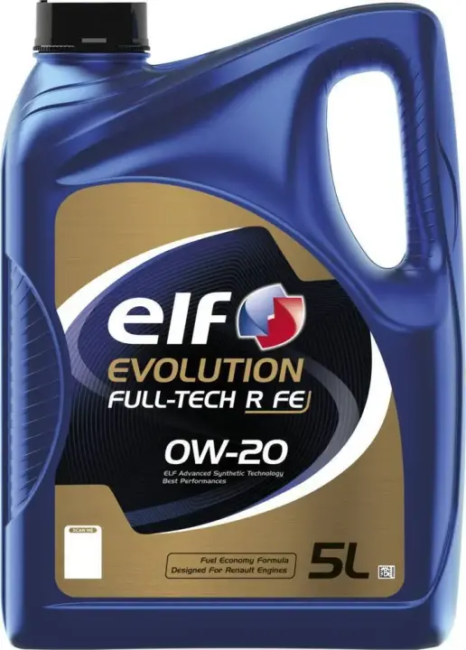 Олива моторна Evolution FULL-TECH VCX 0W-20 (Каністра 5л) ELF 228336 (фото 1)