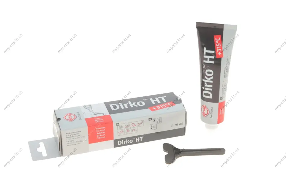 Герметик Dirko HT (-60°C +315°C) 70мл (чорний) 006.553 ELRING 006-553 (фото 1)