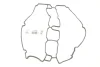 Прокладка кришки клапанів Opel Astra F/G/H/ VECTRA B/ C/ SAAB 9-3 1.8 95- 010.370 ELRING 010-370 (фото 1)