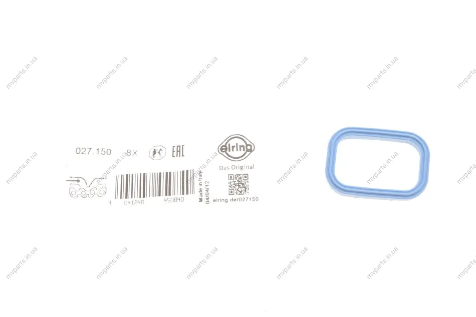 Прокладка колектора впускного Ford Transit 2.0TDCi/2.4TDCI 00- 027.150 ELRING 027-150 (фото 1)