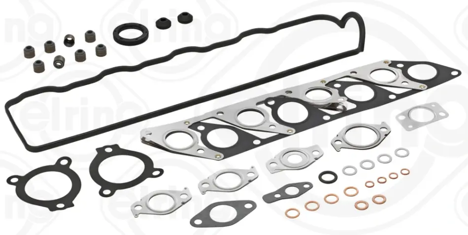 Комплект прокладок, головка блоку циліндрів HYUNDAI/MITSUBISHI 2,5 TD 4D56-T 09.2001 - (вир-во Elrin ELRING 031-630 (фото 1)