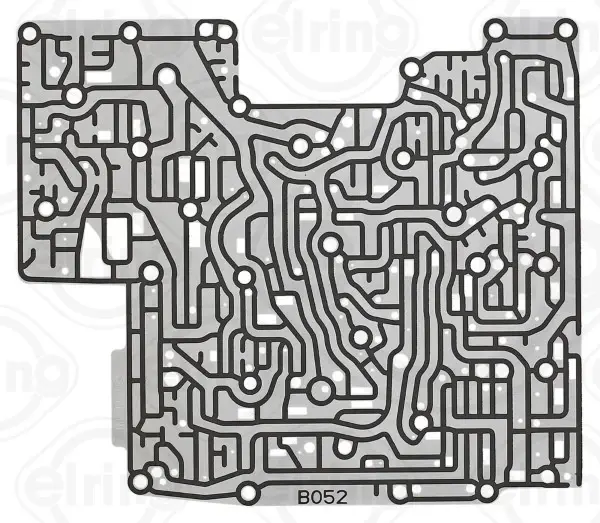 Сепараторна пластина гідроблоку (ZF6HP19/ZF6HP26/ZF6HP32) 040.383 ELRING 040-383 (фото 1)