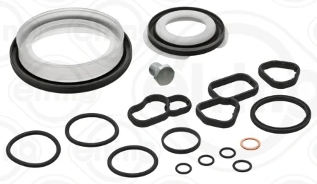 Комплект прокладок (нижній) BMW 5 (G30/F90) 2.0i (B48) 16- 076.380 ELRING 076-380