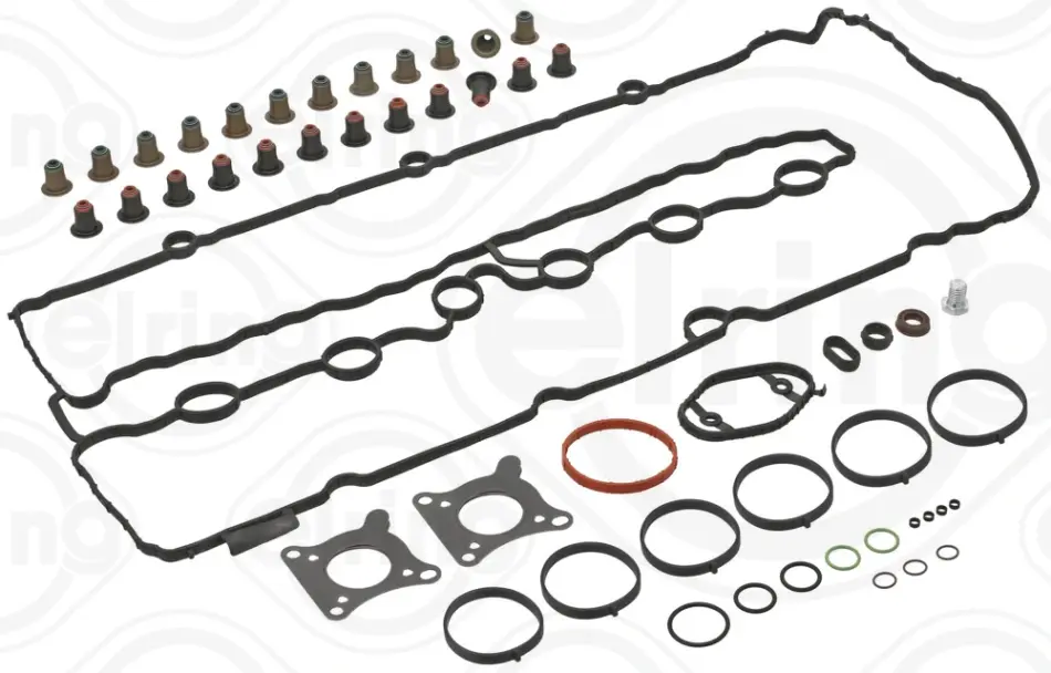 Комплект прокладок (верхній) BMW 5 (G30/F90)/7 (G11/G12) 3.0i (B58) 16- (без прокладки ГБЦ) 113.980 ELRING 113-980 (фото 1)