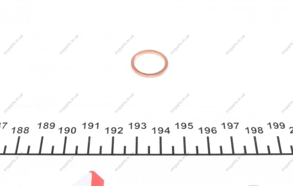 Шайба болта зливу оливи (14x18x1.5) 114.600 ELRING 114-600 (фото 1)