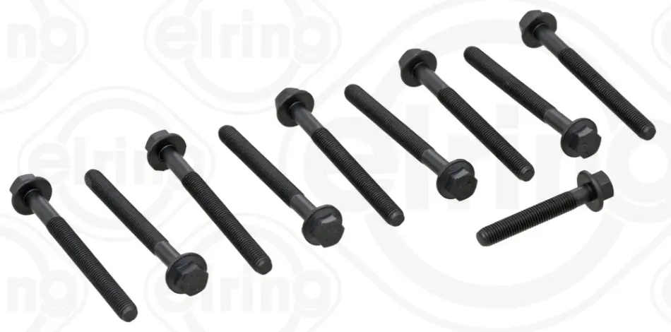 Комплект болтів головки цилідра FIAT 0,8/0,9 (вир-во Elring) ELRING 148-110 (фото 1)