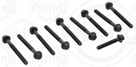 Комплект болтів головки цилідра FIAT 0,8/0,9 (вир-во Elring) ELRING 148-110