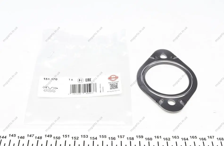 Прокладка труби вихлопної Audi A1/A3/VW Touran/Passat/Skoda Octavia 1.2-1.6 03- 151.170 ELRING 151-170 (фото 1)