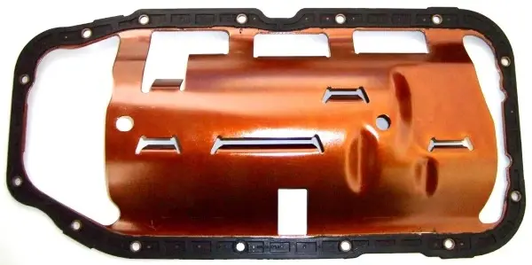 Прокладка масляного піддону двигуна з масловідбивачем DAEWOO/CHEVROLET/OPEL X18XE/X20XEV (вир-во E ELRING 164-341 (фото 1)