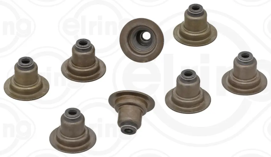 Сальник клапана (впуск/випуск) Renault Kangoo/Clio 1.2 96- D7F/D7D (к-кт 8шт) 167.300 ELRING 167-300 (фото 1)