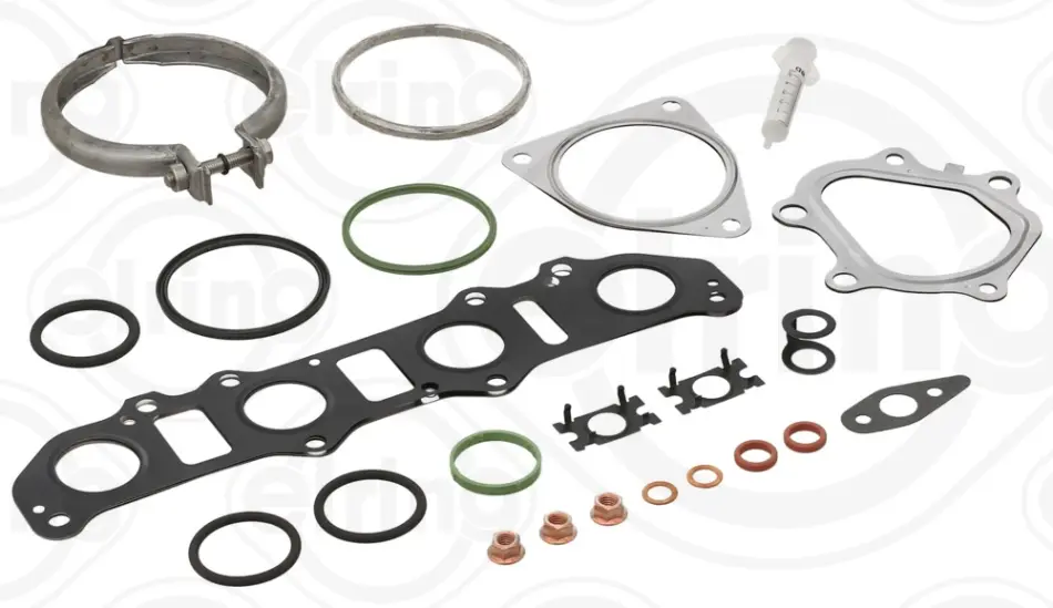 Комплект прокладок турбіни Volvo S60/S80/S90/V40/V60/V70/V90/XC40/XC60/XC70/XC90 2.0D 13- 187.550 ELRING 187-550 (фото 1)