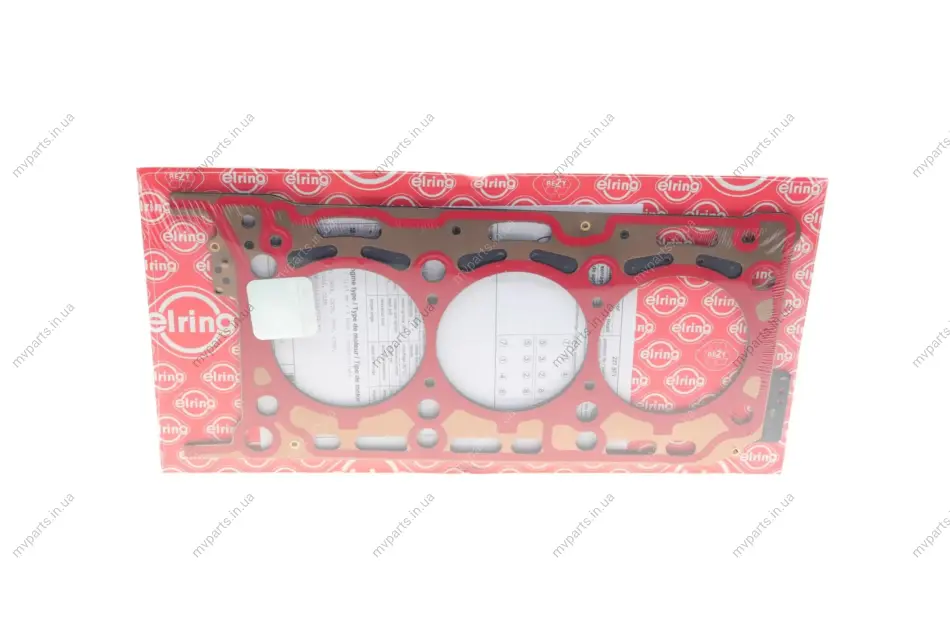 Прокладка ГБЦ Audi A4/A6/Q7/VW Touareg 3.0 TDI 14- (3 мітки)(1.70mm) (1-3 циліндри) (R) 227.971 ELRING 227-971 (фото 1)