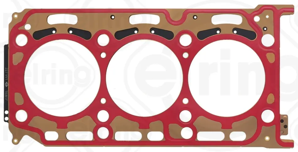 Прокладка, головка циліндрів зліва VAG 3,0 TDI V6 2! 1,65 mm 14- (вир-во Elring) ELRING 227-991 (фото 1)