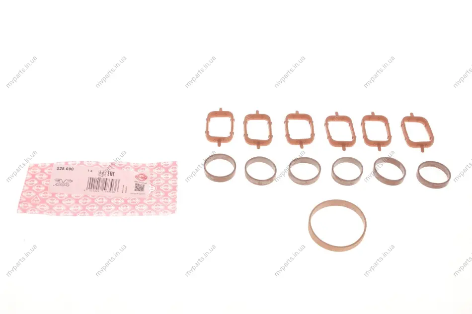Прокладка колектора впускного BMW/Opel 2.5/3.0D M57 (к-кт) 228.690 ELRING 228-690 (фото 1)