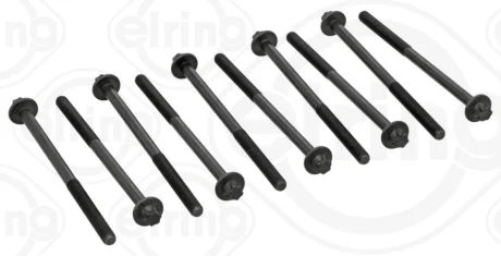 Комплект болтів головки блоку циліндрів BMW B47 C20/B47 D20 M12x1,5x200 10шт (вир-во Elring) ELRING 233-370