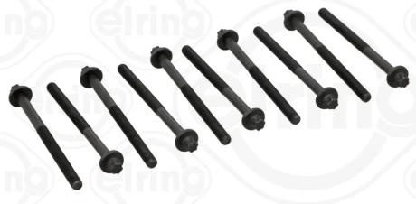 Комплект болтів головки цилідра RENAULT 1,2 16V D4D/D4F (вир-во Elring) ELRING 258-270