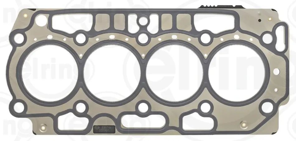 Прокладка ГБЦ Citroen Berlingo/Jumpy/Peugeot Expert/Partner 1.5 BlueHDi 18-(4 мітки) (1.40mm) 331.001 ELRING 331-001 (фото 1)