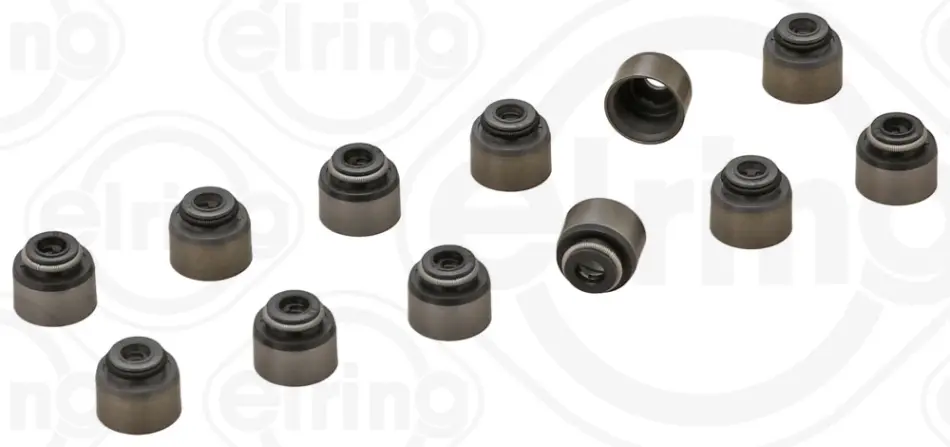 Сальник клапана (впуск/випуск) Citroen C1/Peugeot 107/108 1.0 VTi 05- (к-кт 12шт.) 338.870 ELRING 338-870 (фото 1)