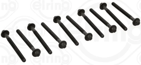 Болти головки (к-кт 10шт.) Citroen C3/C4/Peugeot 206/307 1.4 16V 03- (M10x1.5x117) 353.770 ELRING 353-770