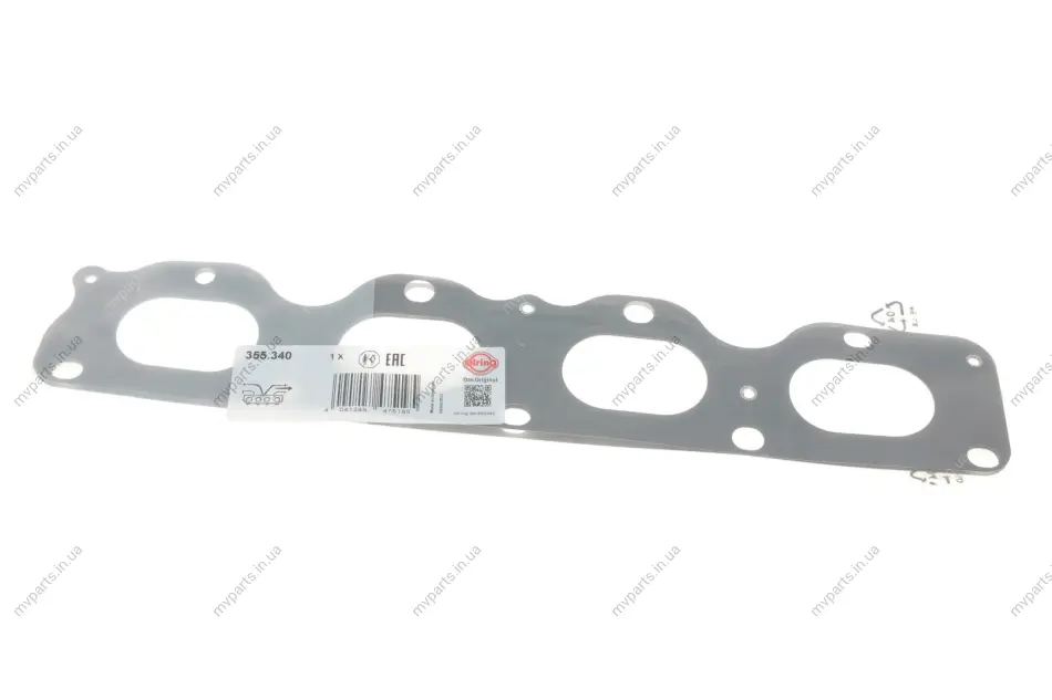 Прокладка колектора випускного Opel Astra J/H/Vectra C 355.340 ELRING 355-340 (фото 1)