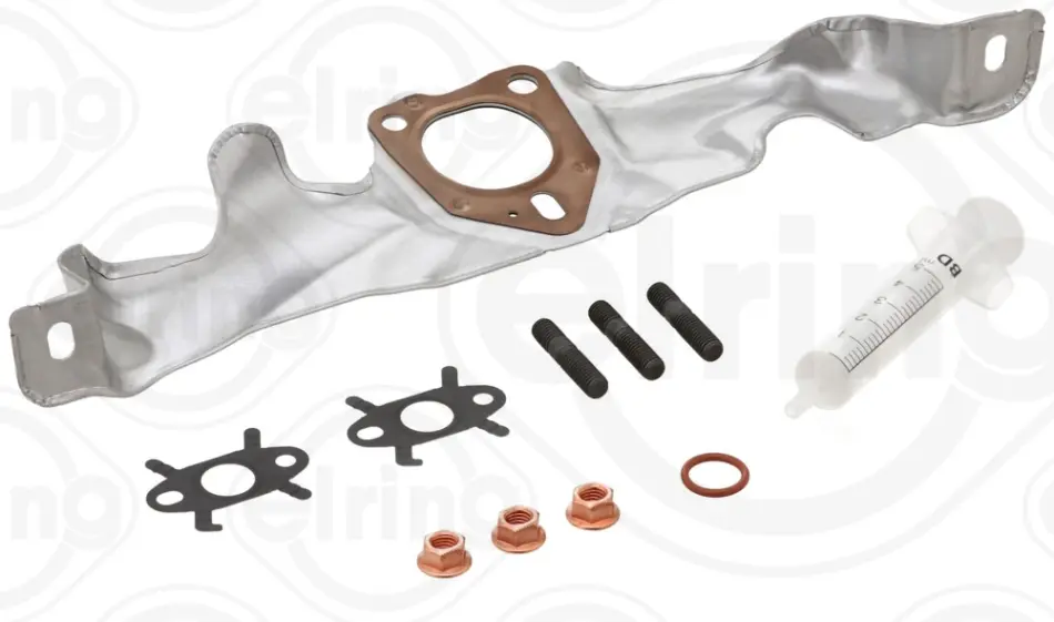 Комплект прокладок турбіни MB Citan 108/109/111 CDI 12-/Renault Scenic III 1.5dCi 09- 382.490 ELRING 382-490 (фото 1)
