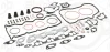 Повний комплект прокладок, двигун NISSAN 2,5 dCi YD25DDTi 01-(вир-во Elring) ELRING 383-680 (фото 1)