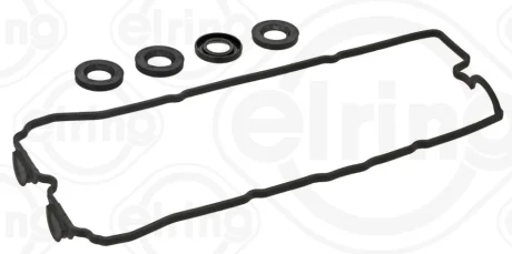 Прокладки клапанної кришки (компл.) NISSAN GA14DE/GA14DS/GA16DE (вир-во Elring) ELRING 389-330