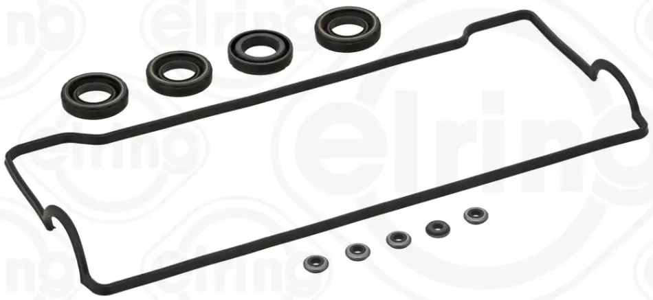Прокладки клапанної кришки (компл.) TOYOTA 4A-FE (вир-во Elring) ELRING 399-680 (фото 1)