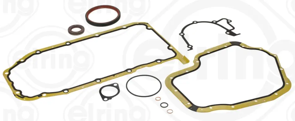 Комплект прокладок (нижній) Opel Astra F/G/Vectra B 1.8/2.0i 16V 94-04 413.100 ELRING 413-100 (фото 1)