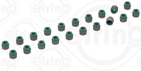 Сальник клапана (впуск/випуск) VW Passat 96-05 (к-кт 20шт) 424.810 ELRING 424-810