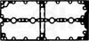 Прокладка кришки клапанної FIAT/IVECO 2.3 F1AE ->№133428 (вир-во Elring) ELRING 431-620 (фото 1)