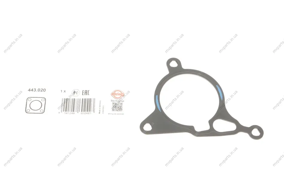 Прокладка насосу вакуумного VW T5/T6/Golf VI/VII 2.0TSI 09- 443.020 ELRING 443-020 (фото 1)