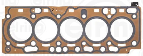 Прокладка, головка блоку циліндрів VOLVO 2,4 TDI D5244 T16/D5244 T17 2* 1,30 мм (вир-во Elring) ELRING 451-577