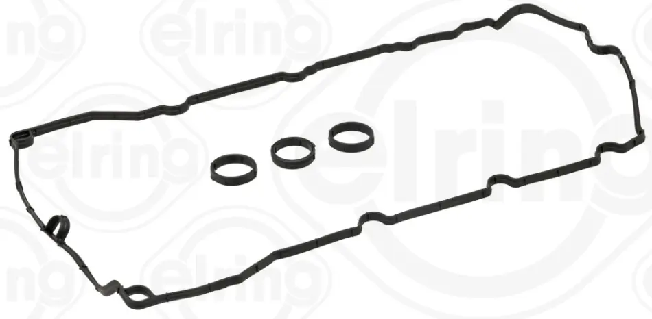Прокладка кришки клапанів Porsche Cayenne/Macan/Panamera 3.0/3.6 13- (к-кт) (4-6 циліндра) 485.050 ELRING 485-050 (фото 1)