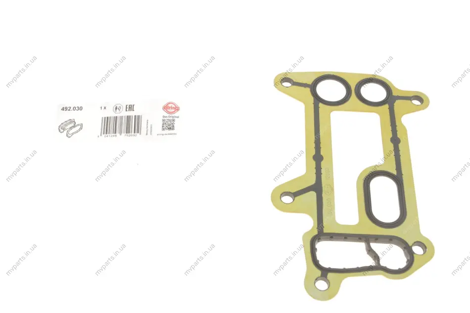 Прокладка фільтра масляного BMW 1 (E87)/3 (E90)/5 (E60)/X1/X3 2.0D 03-15 N47 492.030 ELRING 492-030 (фото 1)